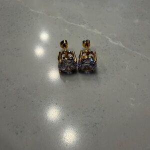 Gold Stud Earrings